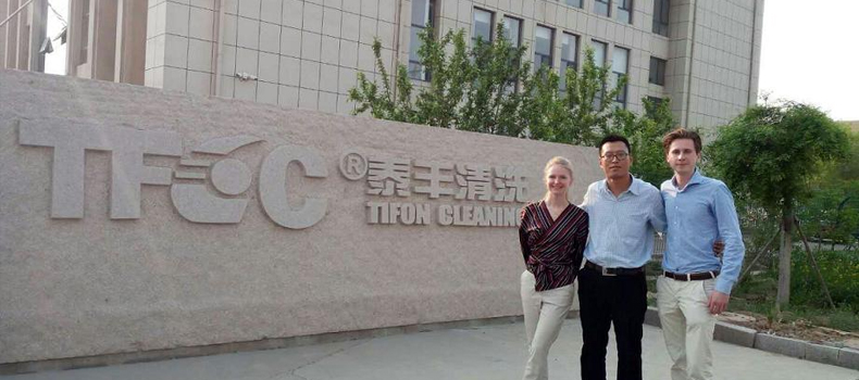 Dutch students come to our company for research